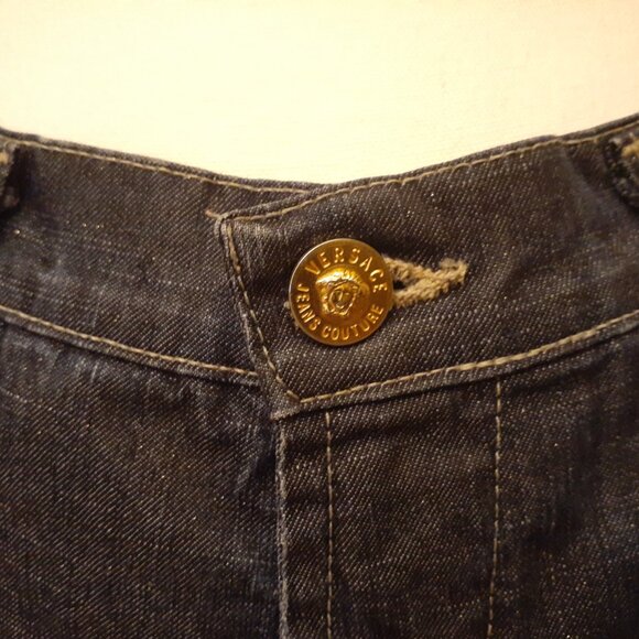 Versace Jeans Couture Metallic Dot Jeans - Picture 2 of 16
